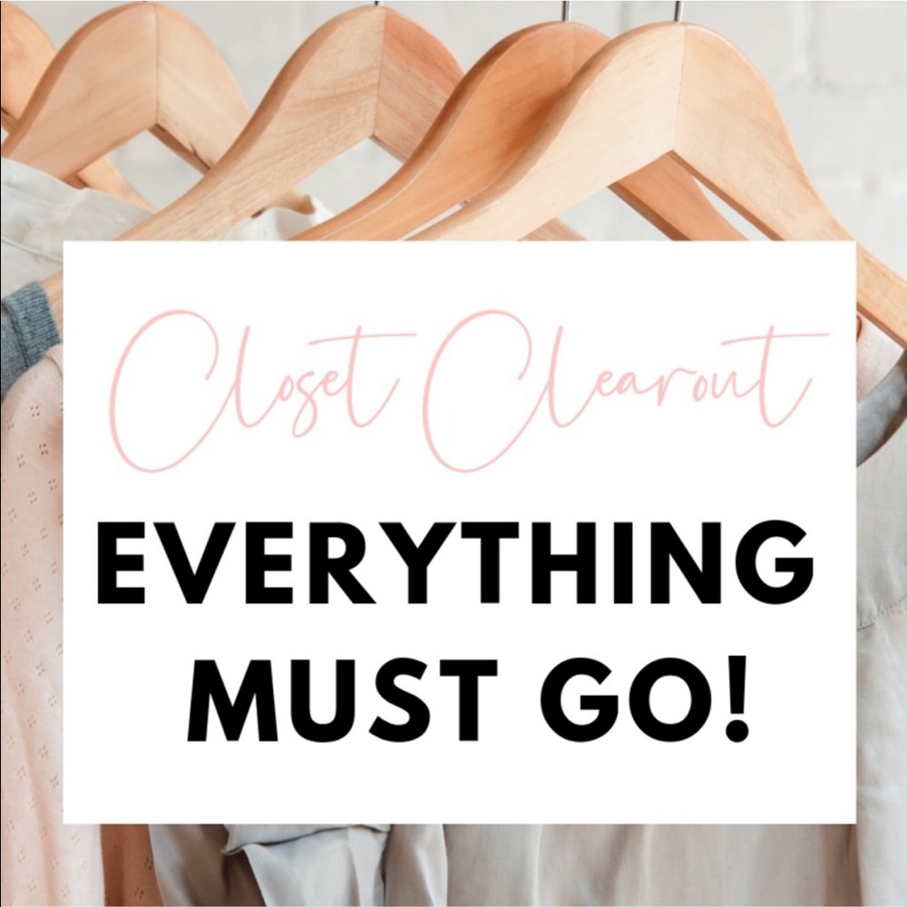 Everything must go ❣️❣️❣️